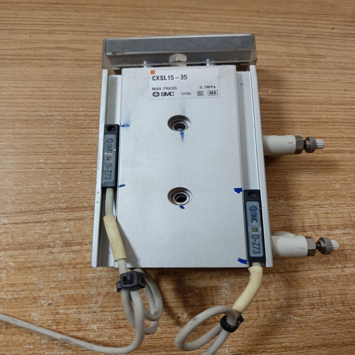 原装拆机SMC双轴气缸CXSL15-35带磁性开关D-Z73现货实物图询价