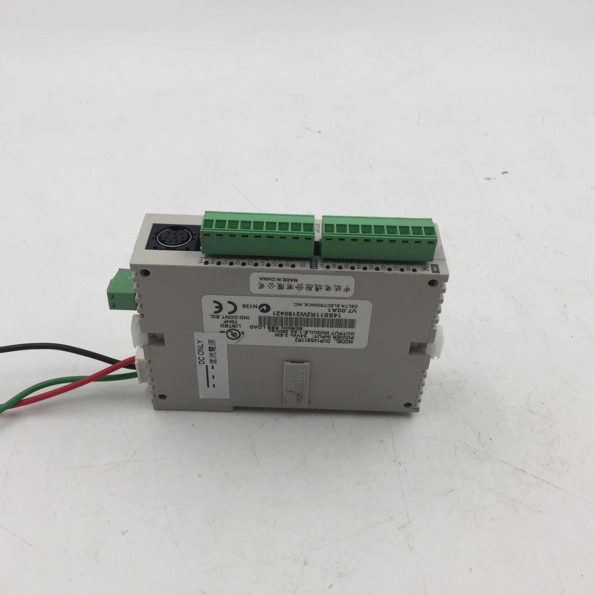 拆机台达PLC DVP14SS11R2成色9成端子齐全少一个安装扣询价