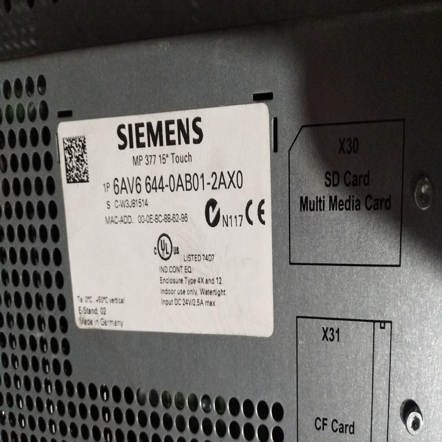 二手西门子触摸屏  643-0CD01-1AX1议价询价