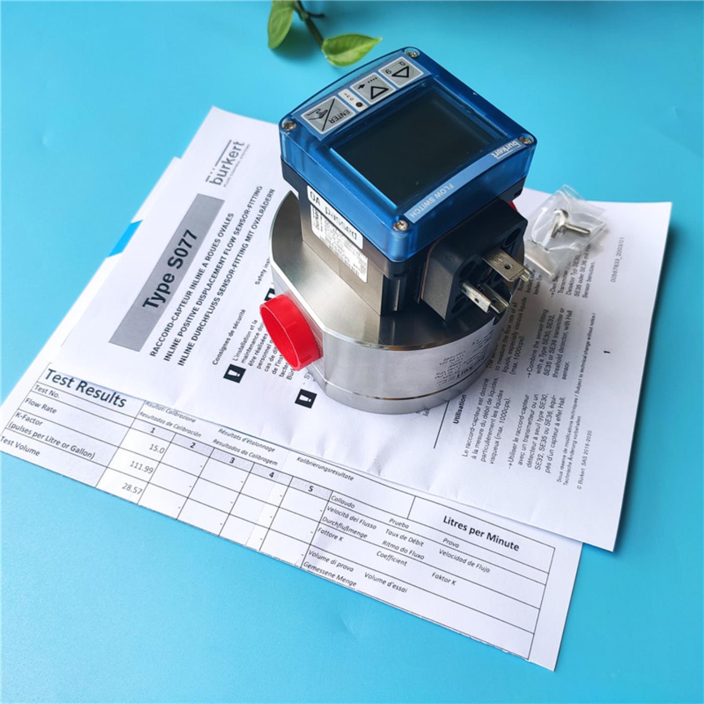 宝德burkert 8077 S077流量传感器齿轮流量计00567224  0056询价