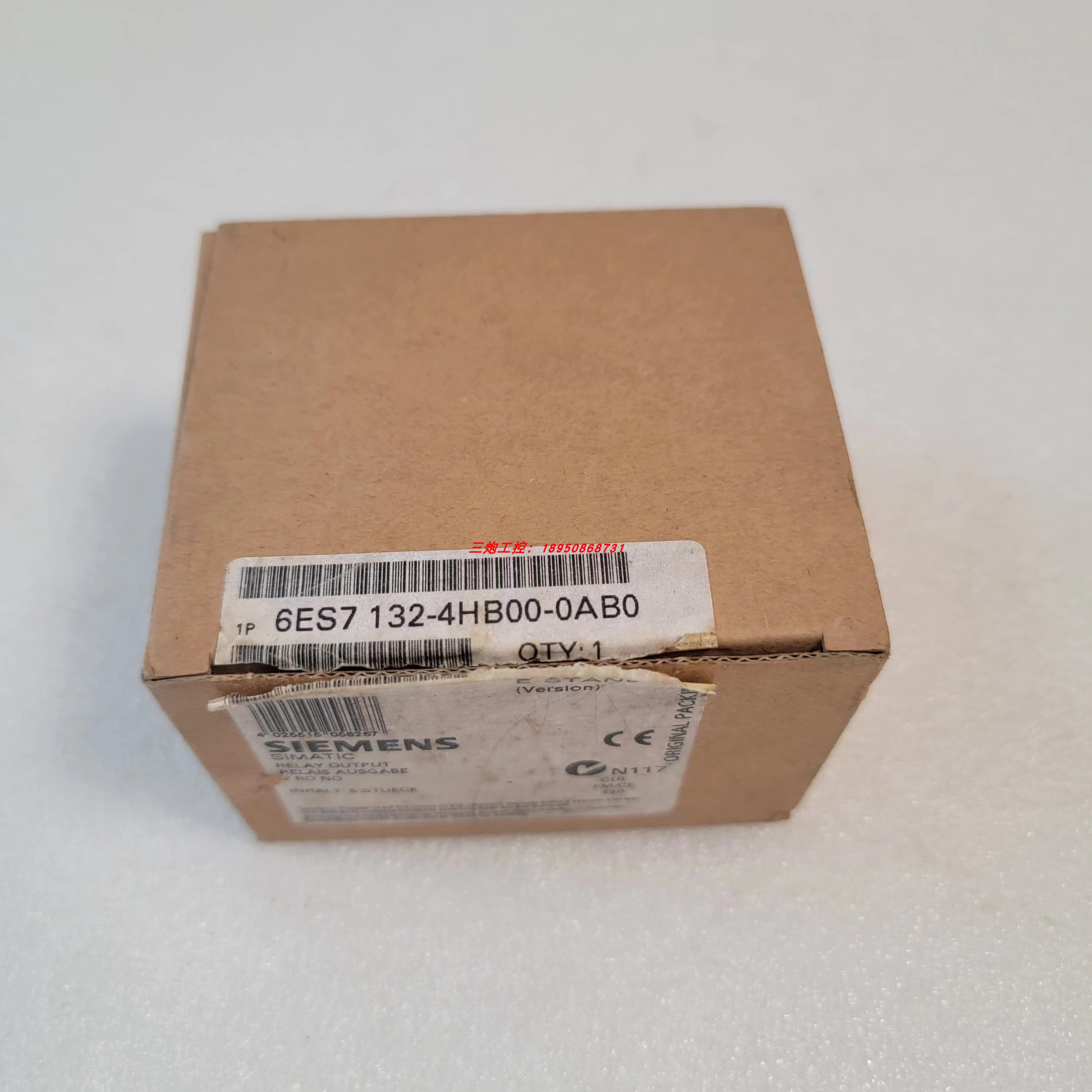 6ES7 132-4HB00-0AB0西门子 6ES7132-4HB00-0AB0  全新原装询价