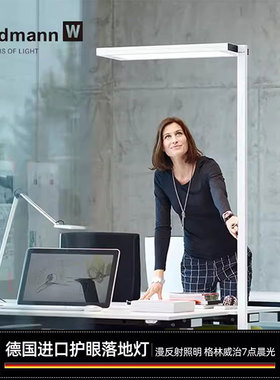 德国进口Waldmann旗舰店同款儿童护眼落地灯沃达迈学生钢琴大路灯