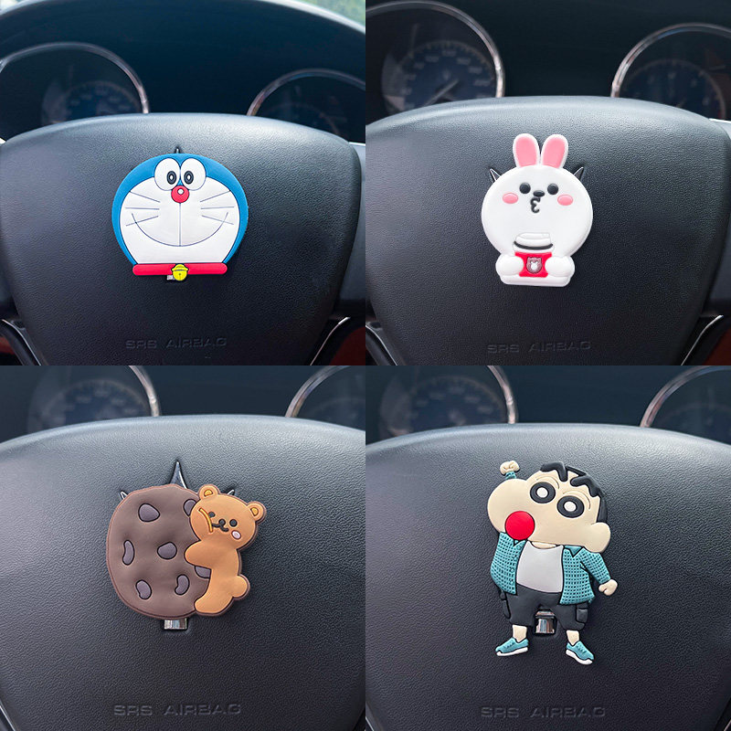 装饰贴花车载卡通女可爱清新