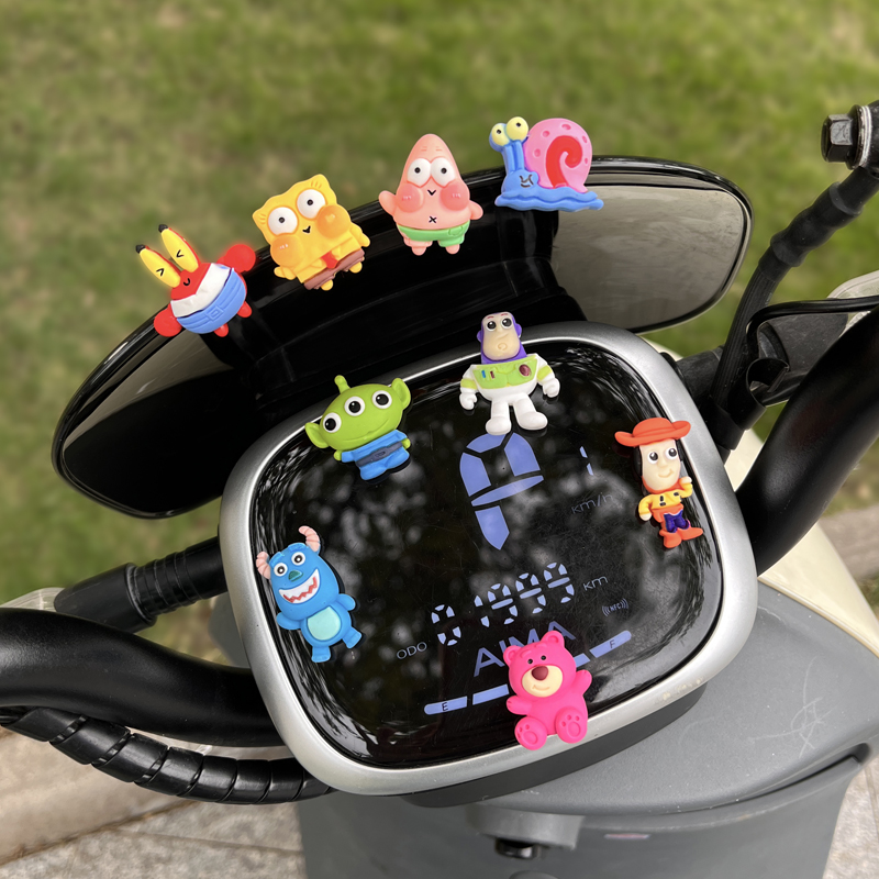 九号mzmix电动车装饰小配件m95c/n70c/q85c电瓶车f90配饰可爱车贴