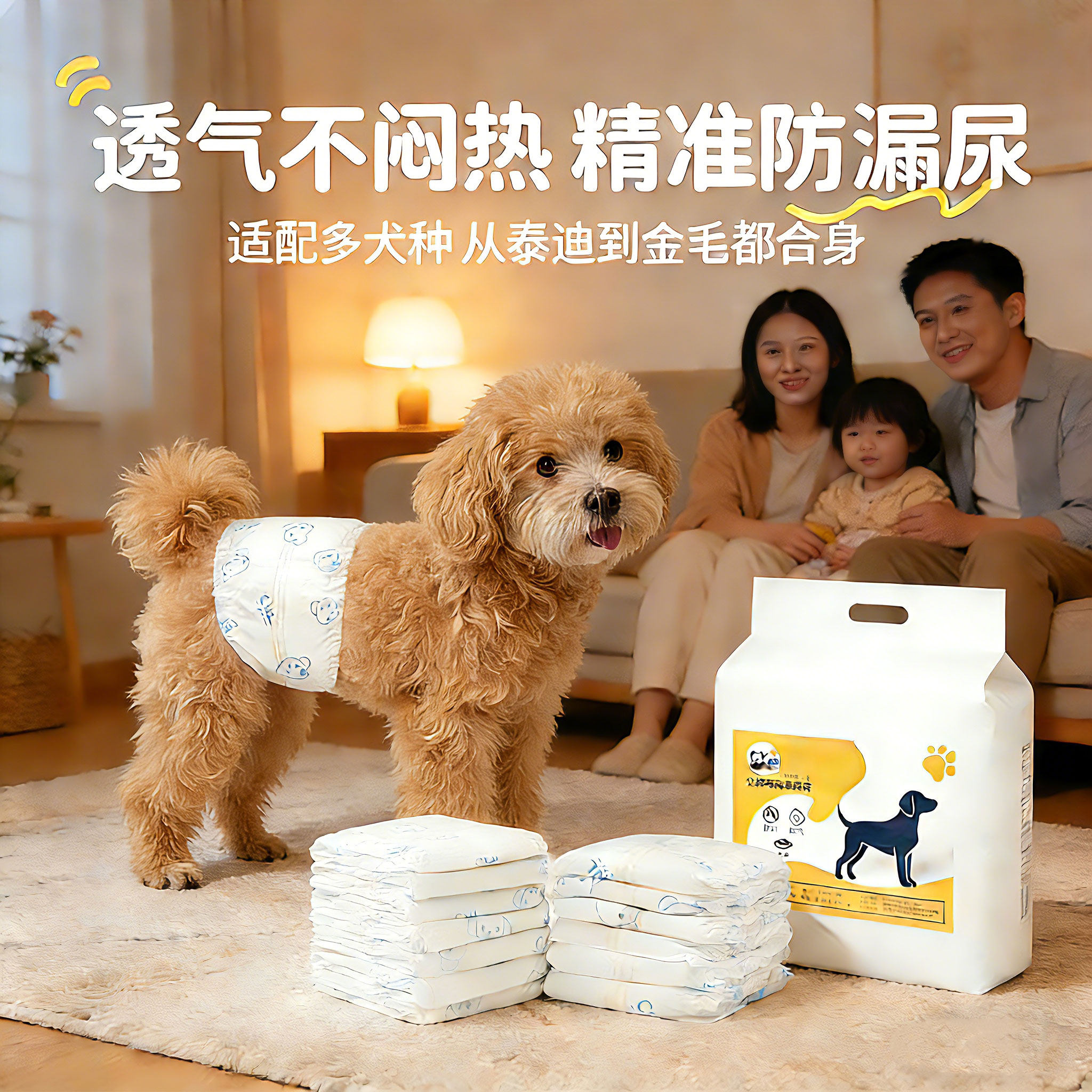 狗狗尿不湿公狗纸尿裤专用宠物比熊小型犬超薄小狗泰迪幼犬大型犬