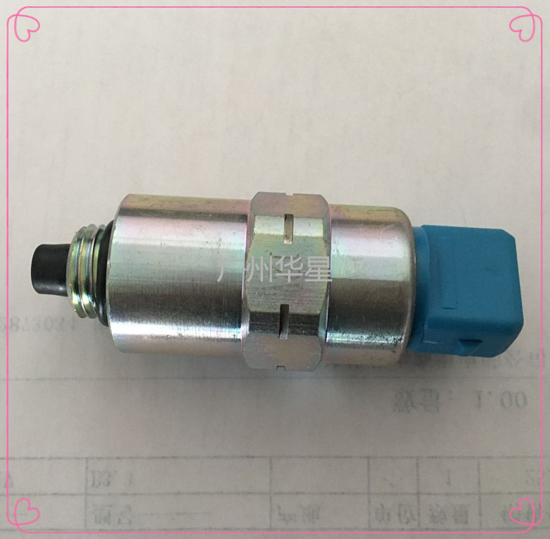 卡特306D2 307 308 305E 320 312帕金斯发动机断油开关熄火电磁阀