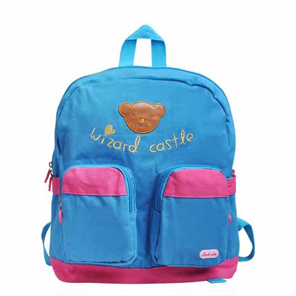 小学生书包手提袋补习男女童减负背包韩版儿童双肩包小孩美术包潮