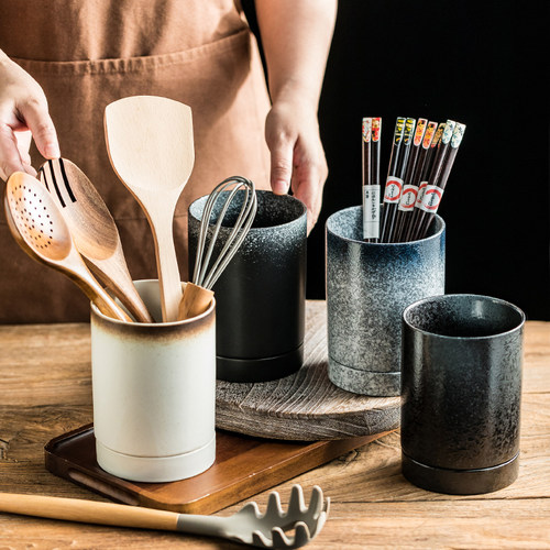 新时代厨房创意日式陶瓷筷子架