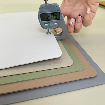 皮革桌垫防油防水免洗电脑保护垫书桌桌面垫茶几垫餐桌垫白色桌布