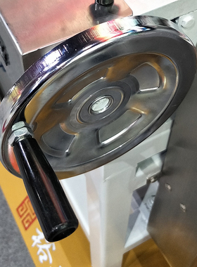 永强原装yq-110/130高速压面机配件厚度调节手轮轧面机不锈钢转轮