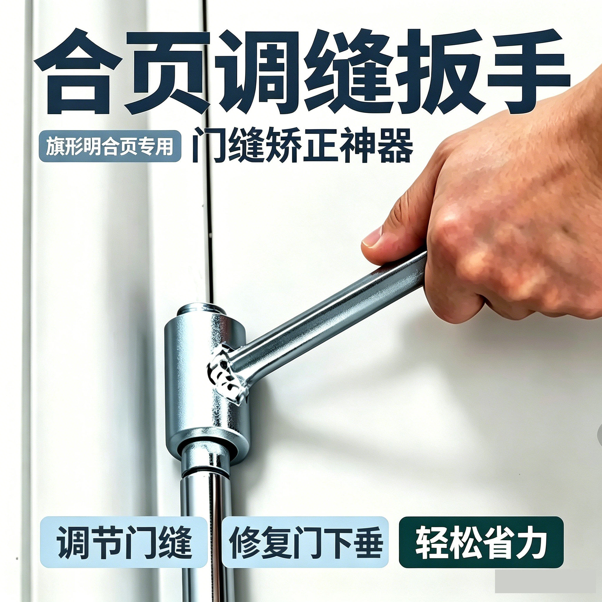 调节门缝扳手调缝神器铰链卫生间修复工具防盗门防火门合页矫正器图片