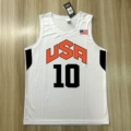 U-Neck Usa10 White Vest