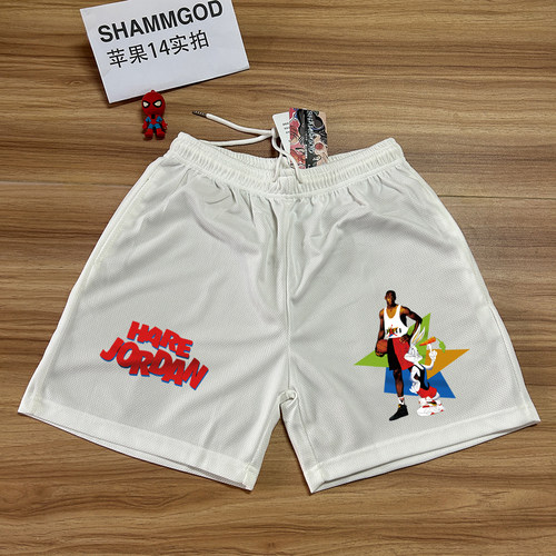 NCAA俄勒冈美式不过膝运动篮球速干透气立体宽松篮球训练健身短裤