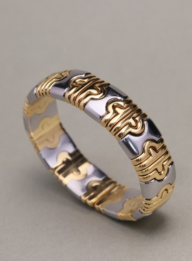 宝格丽经典款 Bvlgari Parentesi金刚手镯个性时尚气质珠宝首饰