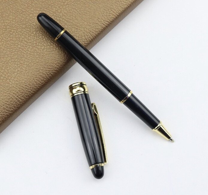 VANGUARD PROTRON 163 금속 볼 볼펜 맞춤형 블랙 비즈니스 선물 서명 펜 맞춤형 조각