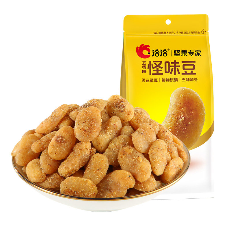 洽洽怪味豆208g五香蚕豆解馋小吃零食