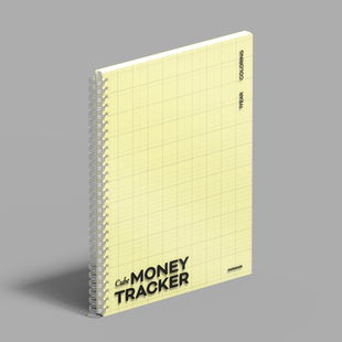 韩国正品motemote 计划存钱记账本规划本收支理财预算管理记事本