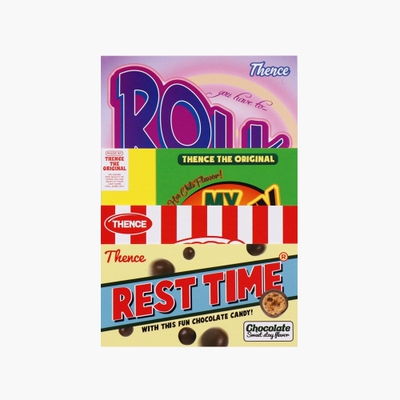 thence留言卡片明信片套装9张