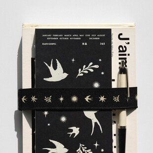 Note 韩国正品 生活手账笔记日记本弹性绑带Diary mood Band Some