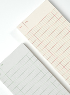 韩国正品ANALOG KEEPER清单待办事项备忘便签本日常记事Checklist