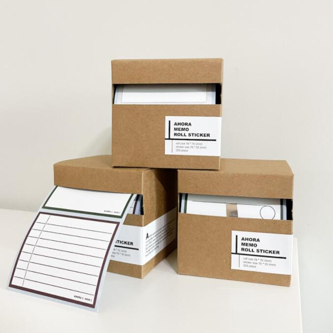 Ahora粘性便签备忘贴纸卷