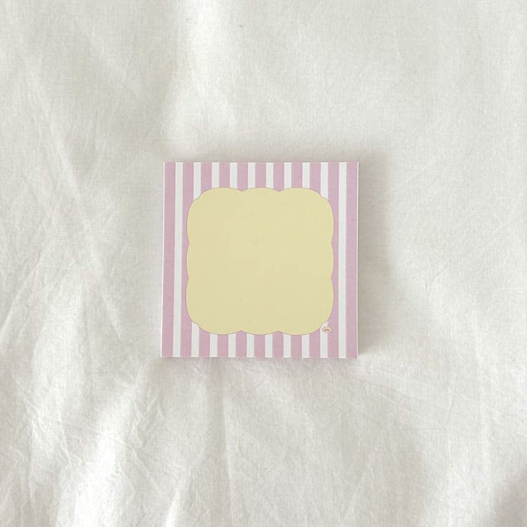 韩国正品imeanit甜美花朵粉黄油拍纸本记事便签本留言本 温柔甜系