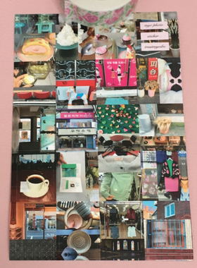 韩国正品Trust My Vibe 照片咕卡手账日记装饰贴纸