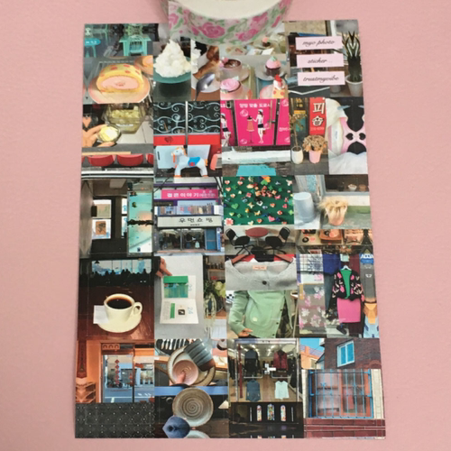 韩国正品Trust My Vibe 照片咕卡手账日记装饰贴纸