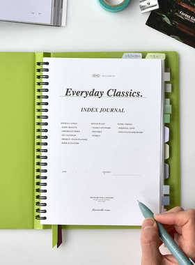 韩国正品Plepic 日程安排线圈周计划本记事本un-month week book