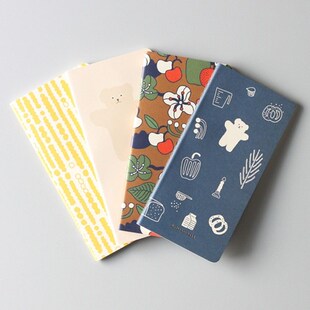 韩国正品Circusboyband 空白线条手拿笔记本便携记事横线本子06