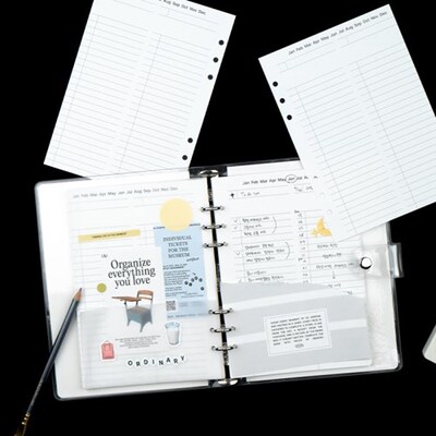 Lucalab笔记本内页计划替换装A5