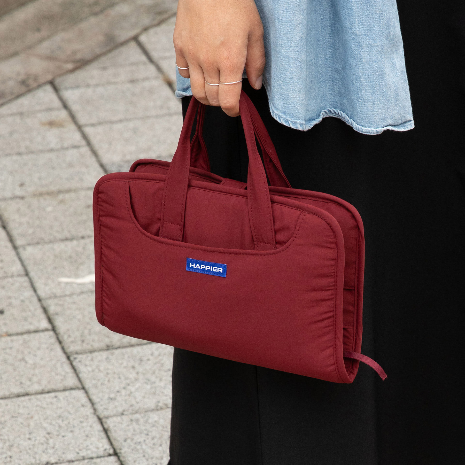 韩国正品oh,lolly day! 阅读书本文具笔记本收纳手提包