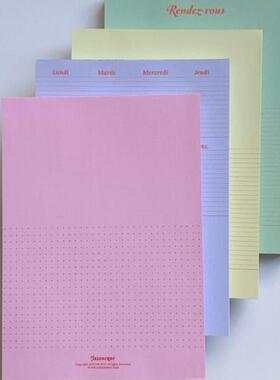 韩国正品jazzornot 便签备忘记录册拍纸本记事纸Vintage Memo Pad