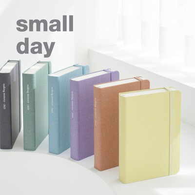 韩国正品by.fulldesign 2025年小号质感布面笔记日记本1天1页记事