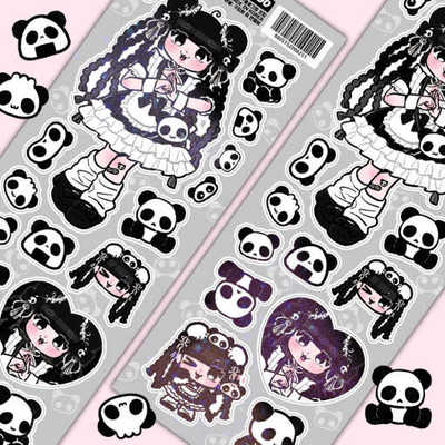 SEOLKEEILLUST手帐亮片装饰贴纸