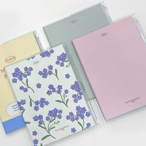 韩国正品7321 2025年月计划本网格笔记本MONTHIY PLANNER Plan B
