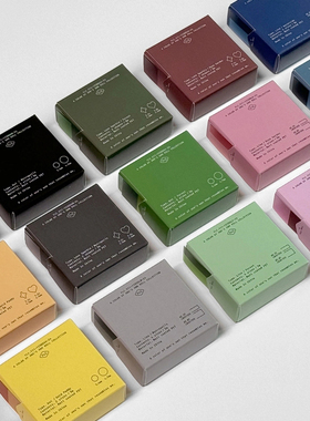 韩国正品flagg 手帐线条圆点爱心闪烁切模贴纸胶带装饰贴NOES OWN