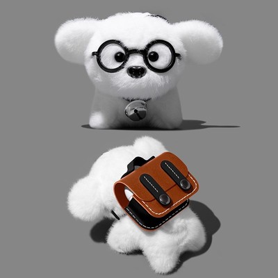 适用galaxy三星buds3pro保护套budspro3pe保护壳galaxybuds3耳机套pro3耳机壳连体式耳机盒一体式毛绒小狗