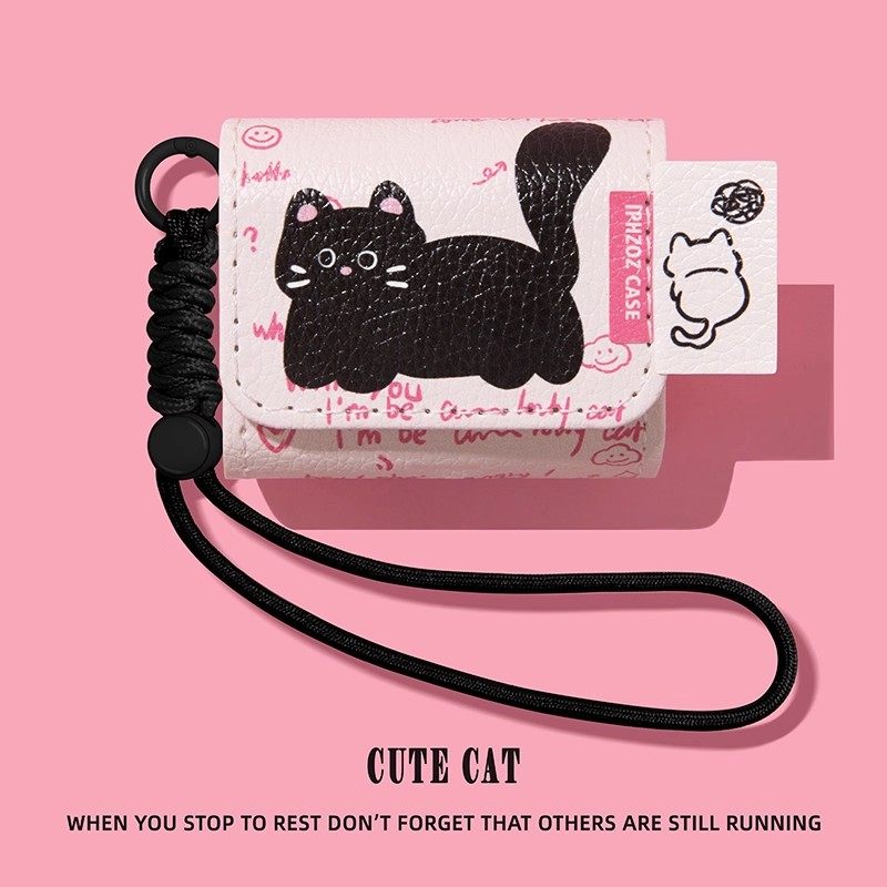 适用vivotws5保护套tws4/vivotwsair3pro耳机壳iqootwsair3/vivo蓝牙a3e/3i盒iqootws2/1/iqoo/air盒黑色小猫,3C数码配件,耳机保护套,淘宝优惠券,粉丝福利购,淘宝优惠卷