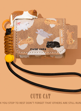 适用sanag塞那s6spro保护套s8s塞纳ultra耳机壳s7s蓝牙nova保护壳z60s/z50ultra/z37/t20s/t81s pro趴趴小猫