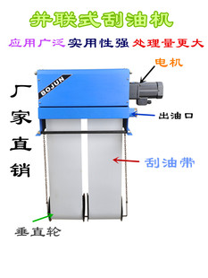 浮油机 撇油器 并联式 除油机 油水分离器 捞油机 刮油机 带式