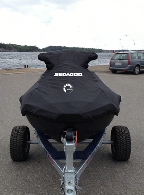 适用庞巴迪seadoo火花spark两座摩托艇罩喜度90匹摩托套西度罩衣