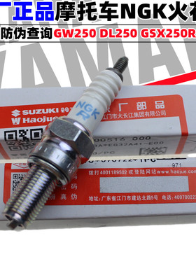适用铃木GW/DL250 GSX250R CR7E CPR7EA-9原厂正品 带防伪火花塞
