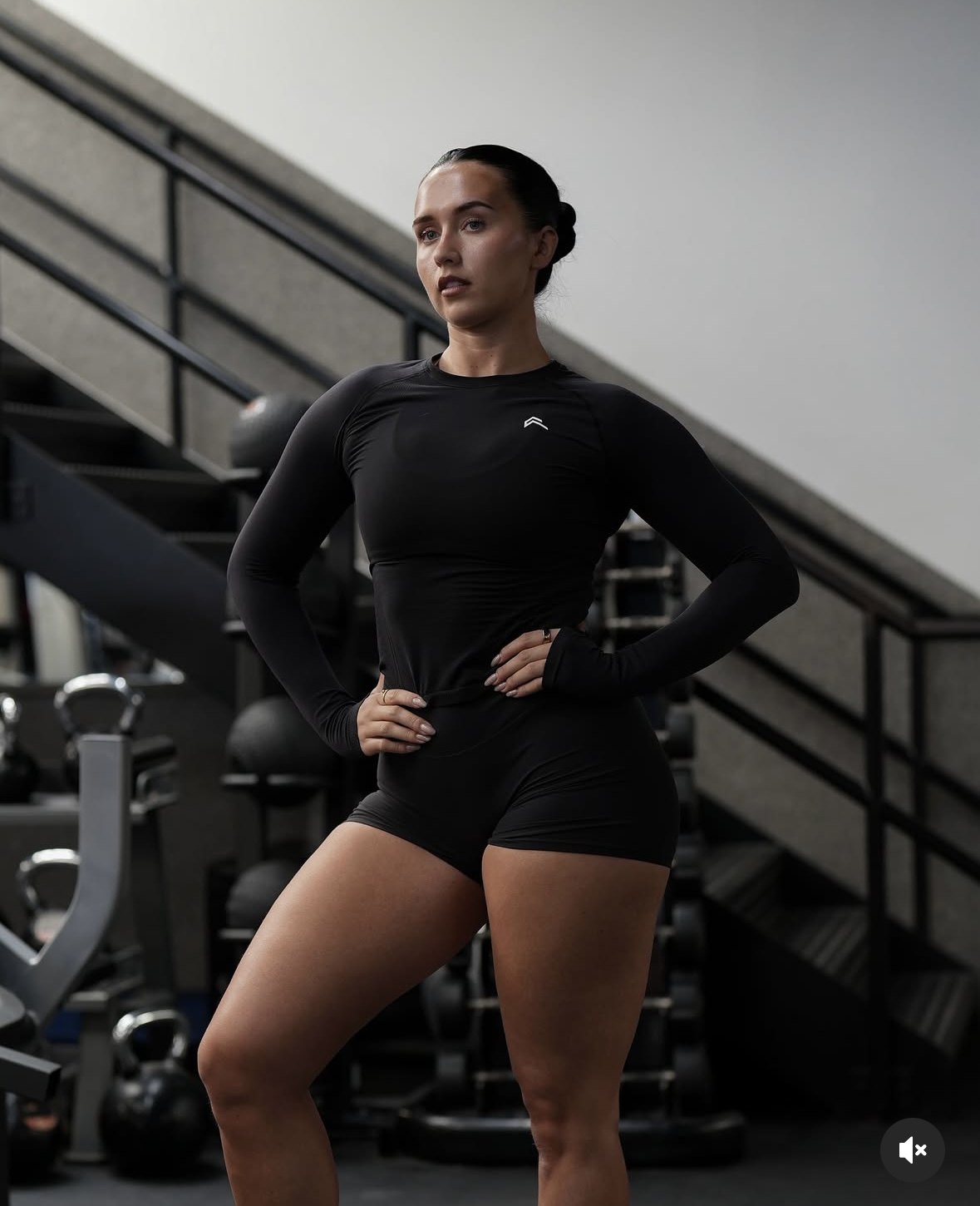 DakaFit OnerActive无缝合身长袖上衣修身透气罗纹舒适运动T恤