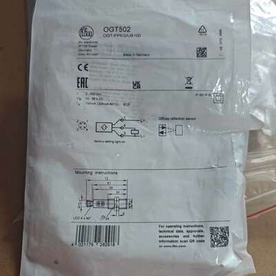 IFM易福门OGT502漫反射光电开关传感器0G议价