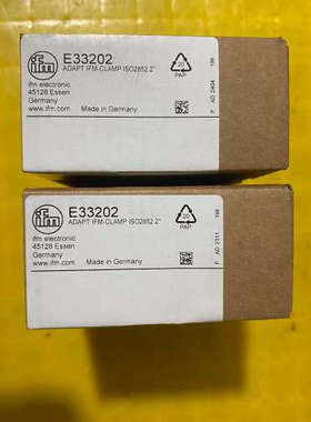 IFM易福门感应头开关传感器，E33202，两个，全议价