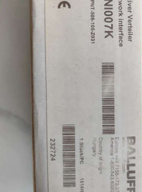 巴鲁夫BNI007K BNI PNT-508-105-Z03议价
