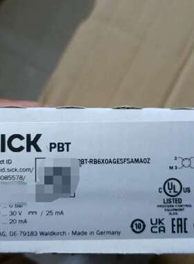 SICK西克压力传感器 PBT-RB6X0AGESF议价