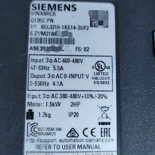 6SL3210-1KE14-3UF2，1.5kw，变频议价