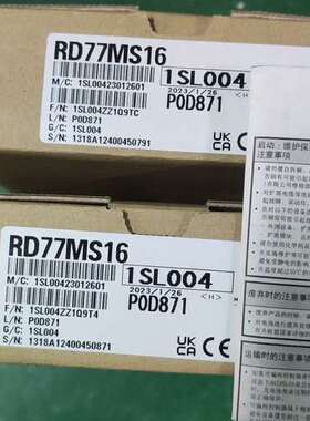 (议价)RD77MS16，定位模块，，，秒拍